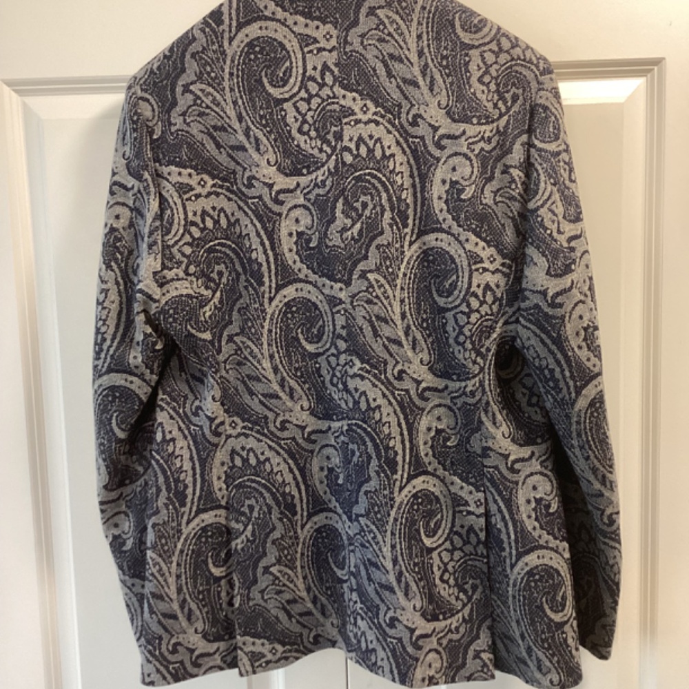 ETRO Mens Jacket - Paisley - Slim - Size 44US (54 Euro) - Picture 2 of 8